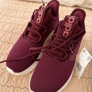 NWT Adidas Women's Burgundy Sneakers